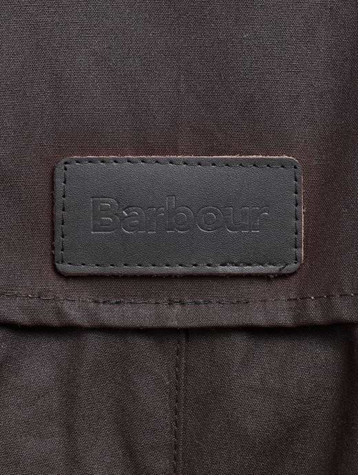 Barbour mens stockman long wax coat clearance