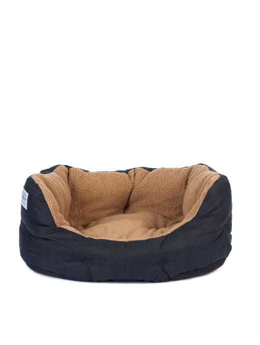 Barbour Tartan Wax Dog Bed Black Watch Griggs