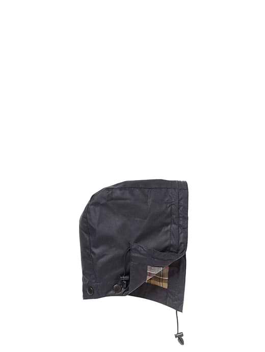 Barbour Wax Cotton Hood Navy Griggs