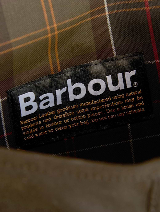 Barbour Wax Leather Tarras Olive Griggs