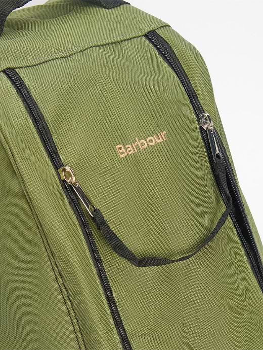 Barbour Wellington Bag Green Short Griggs