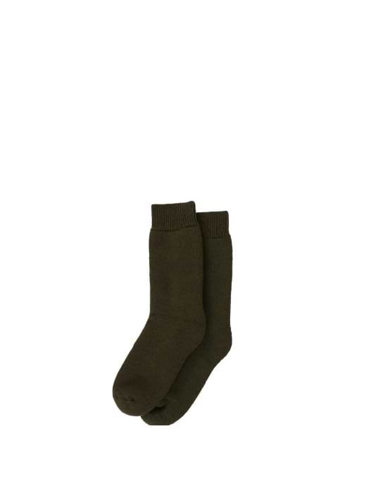 Barbour Wellington Calf Sock Olive