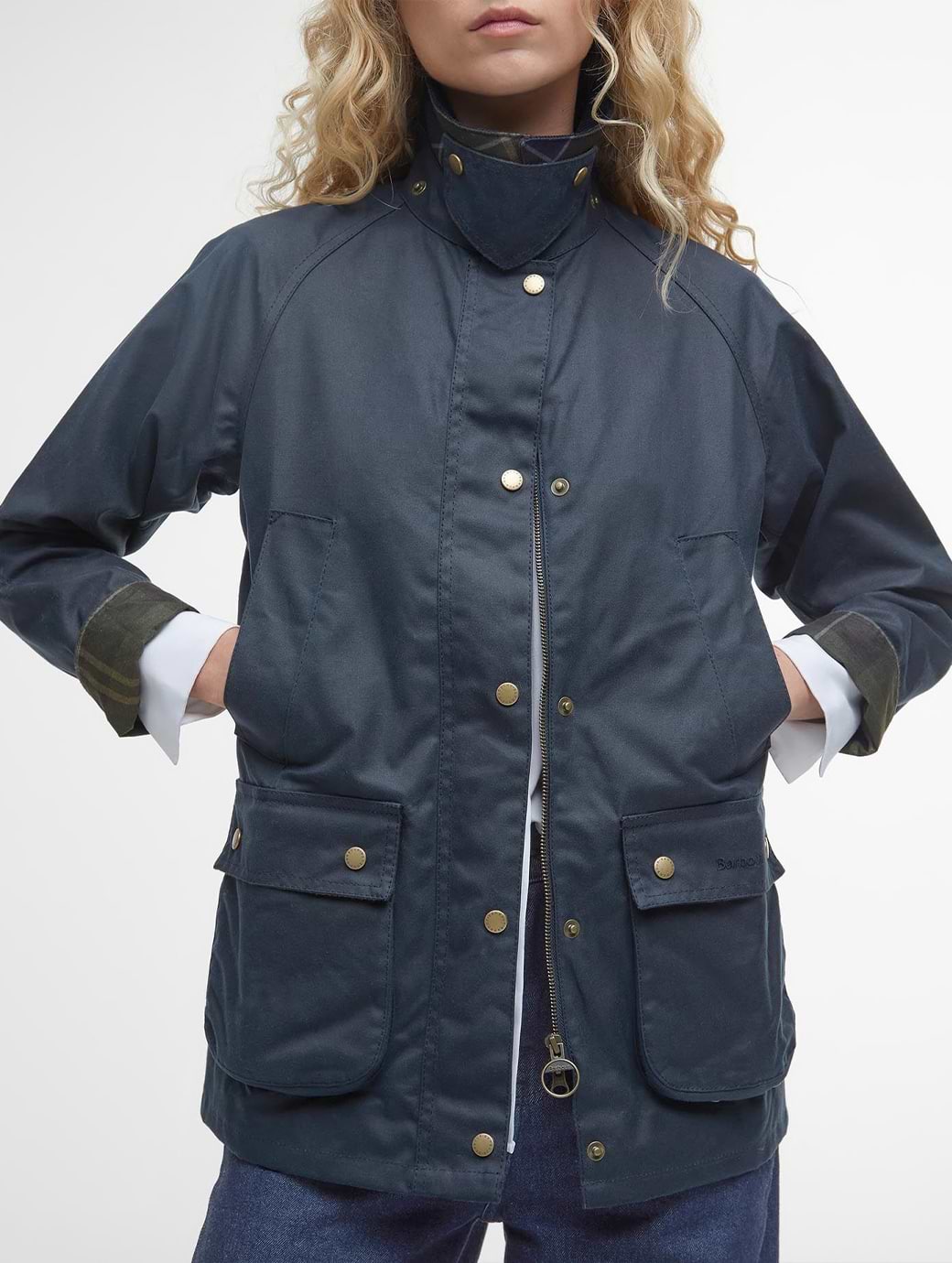Barbour acorn navy on sale