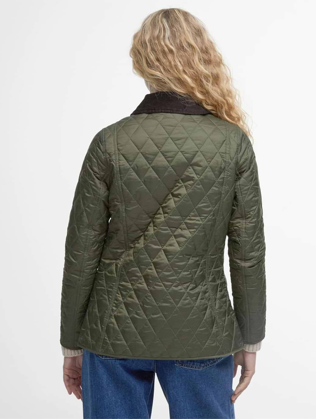 Hot barbour annandale jacket olive Clearance