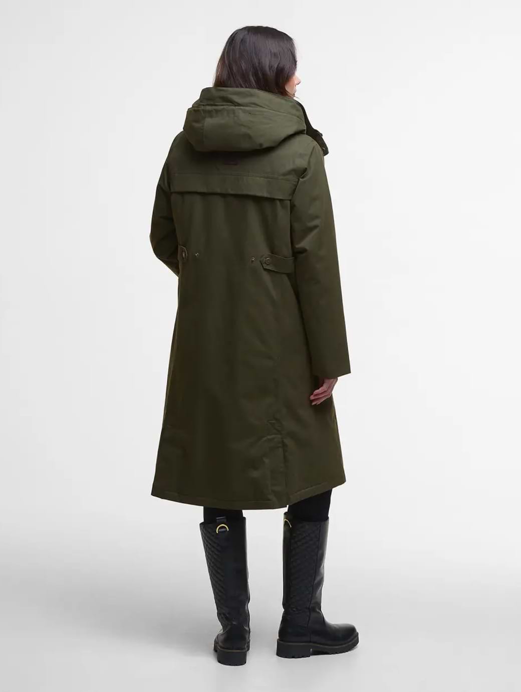 Barbour Women's Bamburgh Waterproof Jacket Olive/Classic