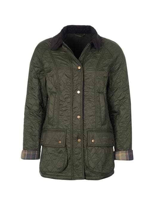 Barbour Beadnell Polarquilt Jacket Olive