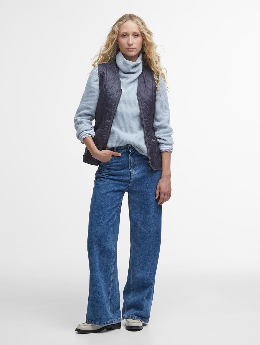 Barbour Betty Interactive Liner Navy