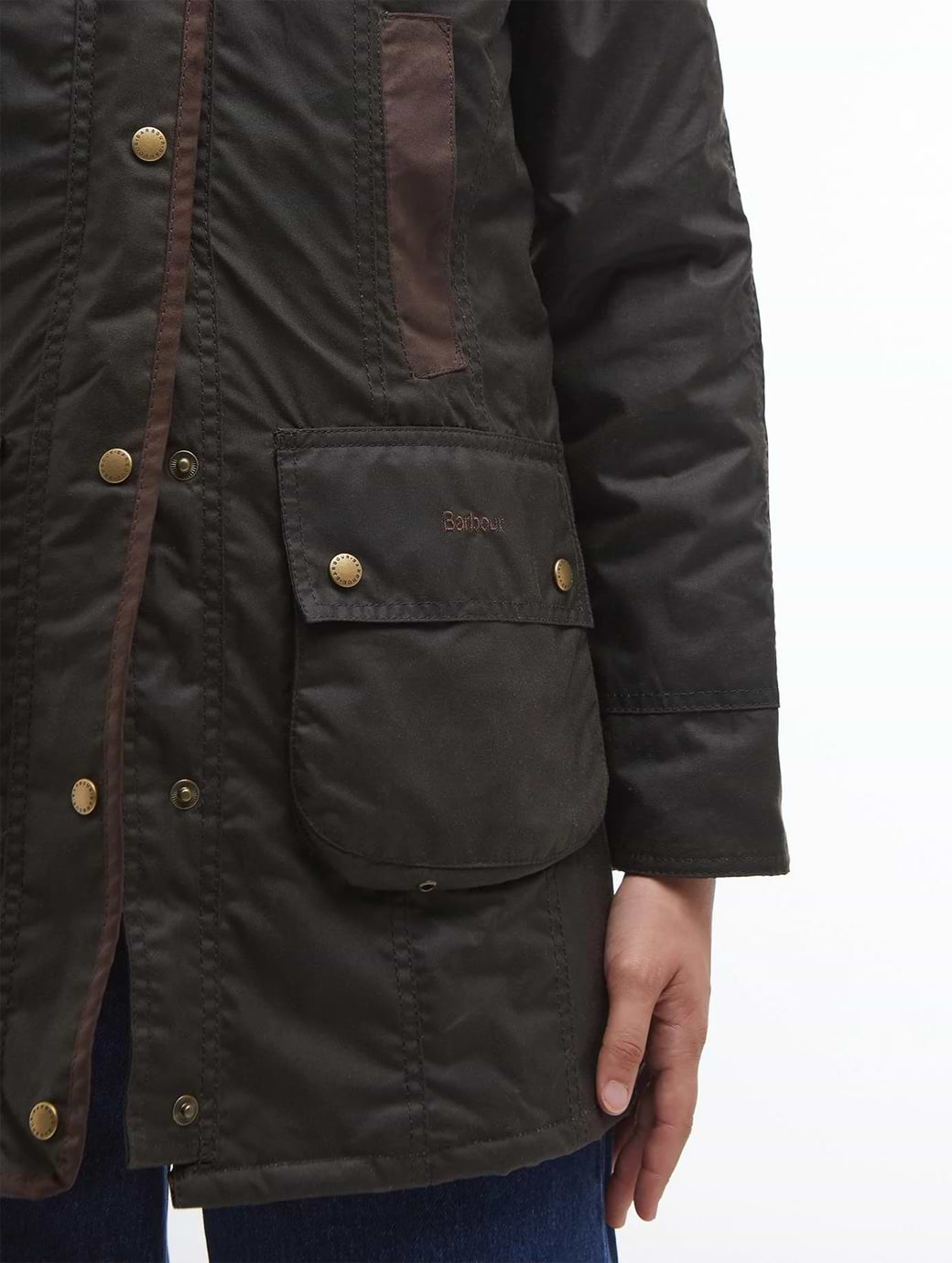 Barbour Women s Bower Wax Jacket Olive
