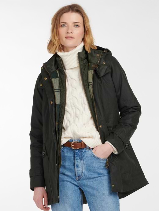 The original barbour tartan womens jacket top