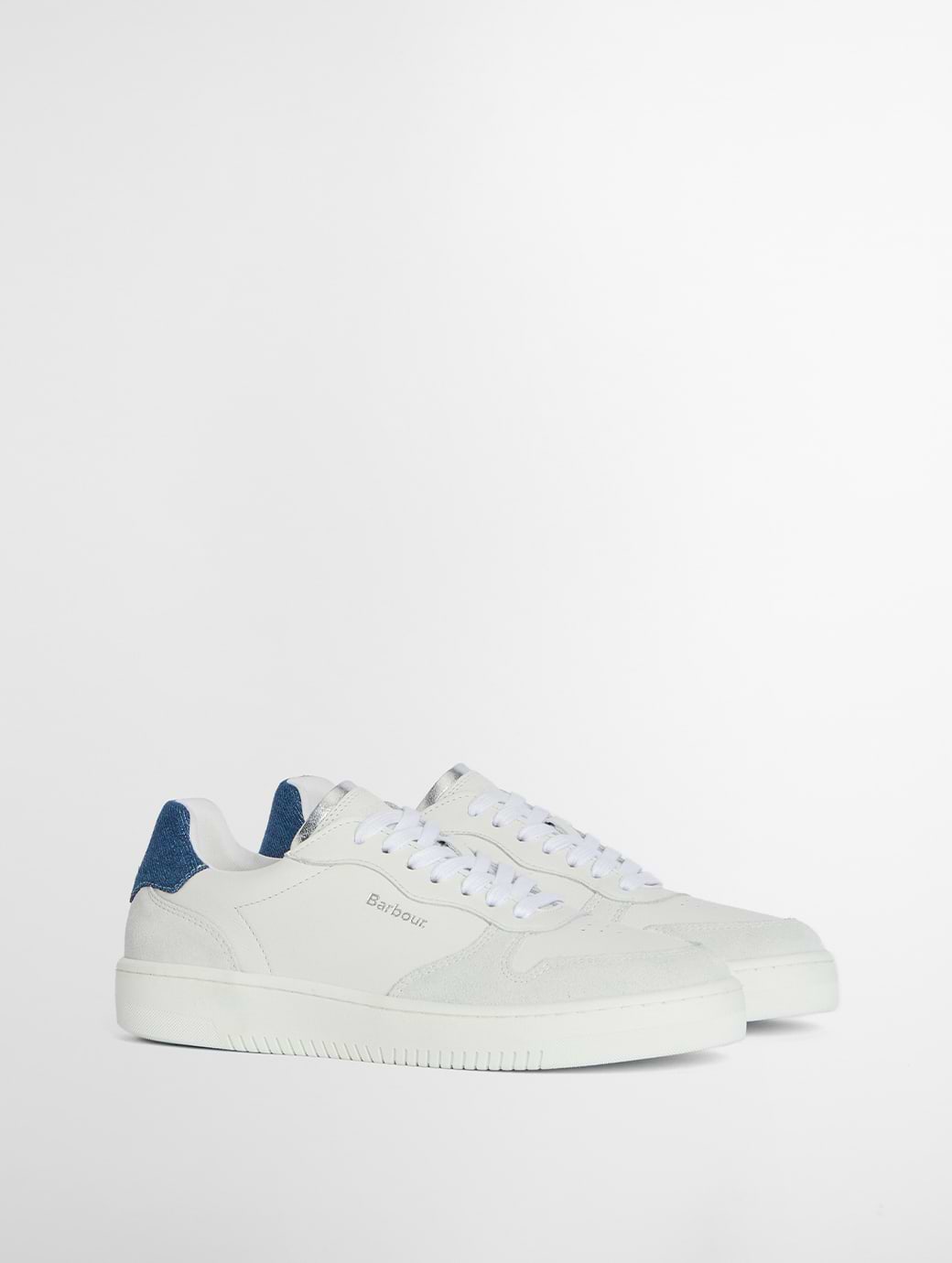 Barbour Women's Celeste Trainer White/Chambray