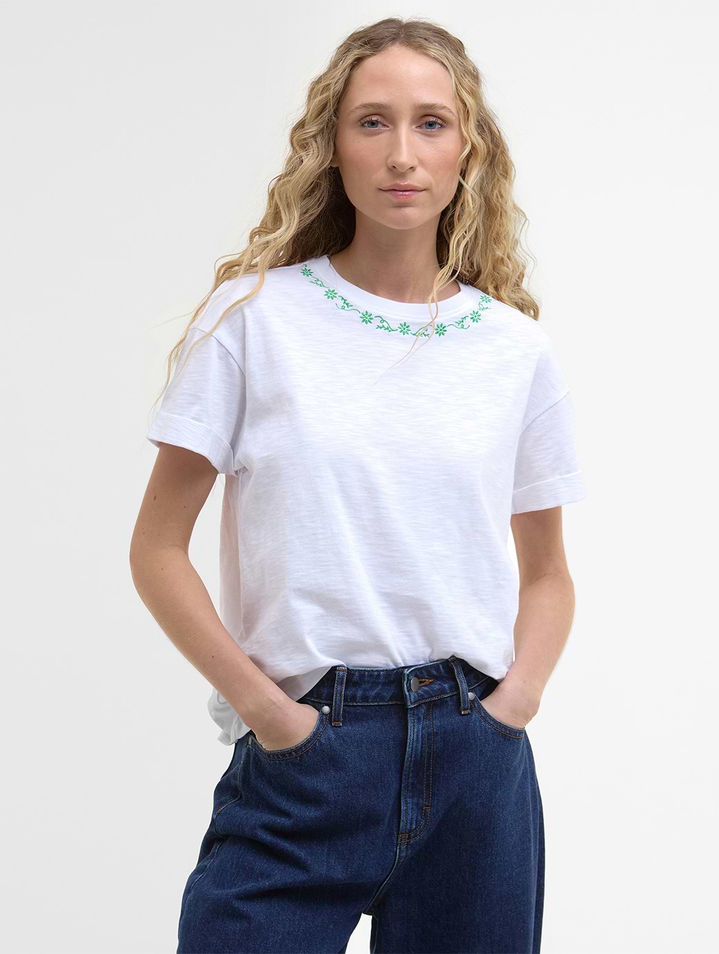 Barbour Women's Cloverford T-Shirt White