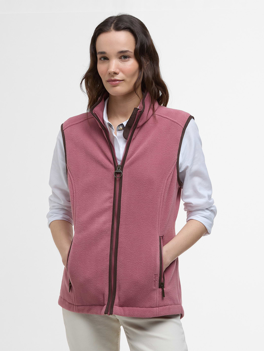 Barbour Women's Country Colton Fleece Gilet Deep Pruce