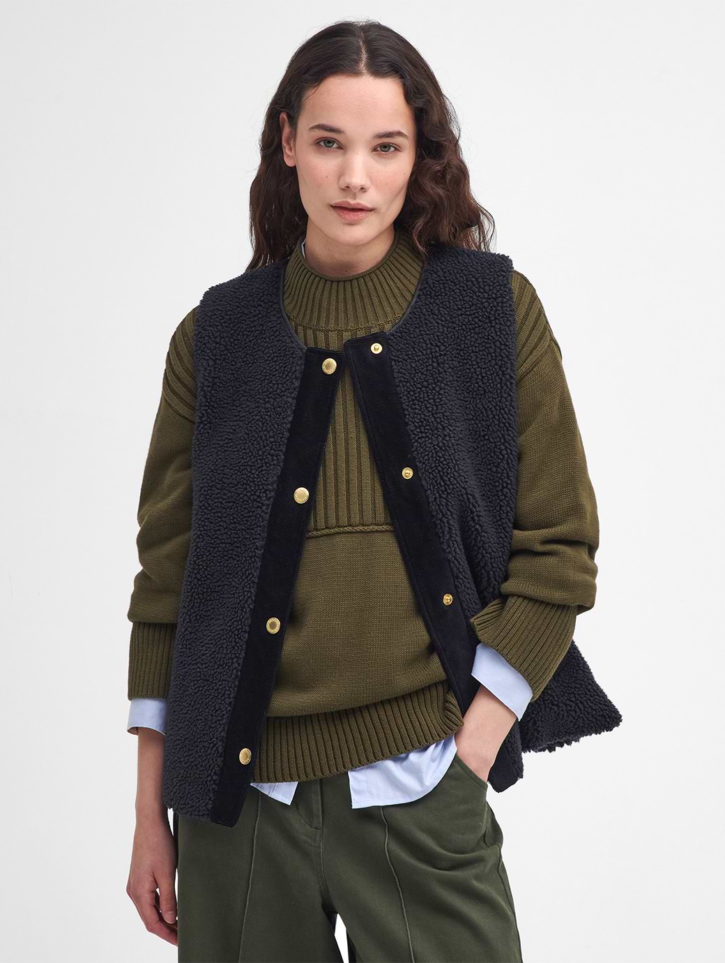 Barbour Women's Dulsie Liner Black/Classic