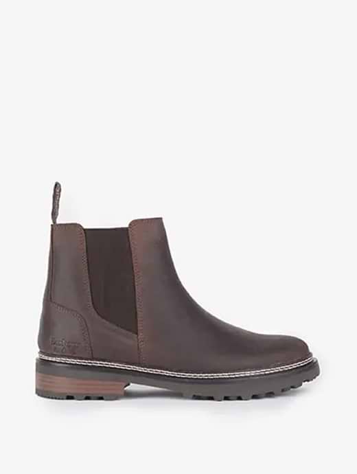 Barbour Women s Ellison Chelsea Boot Dark Brown