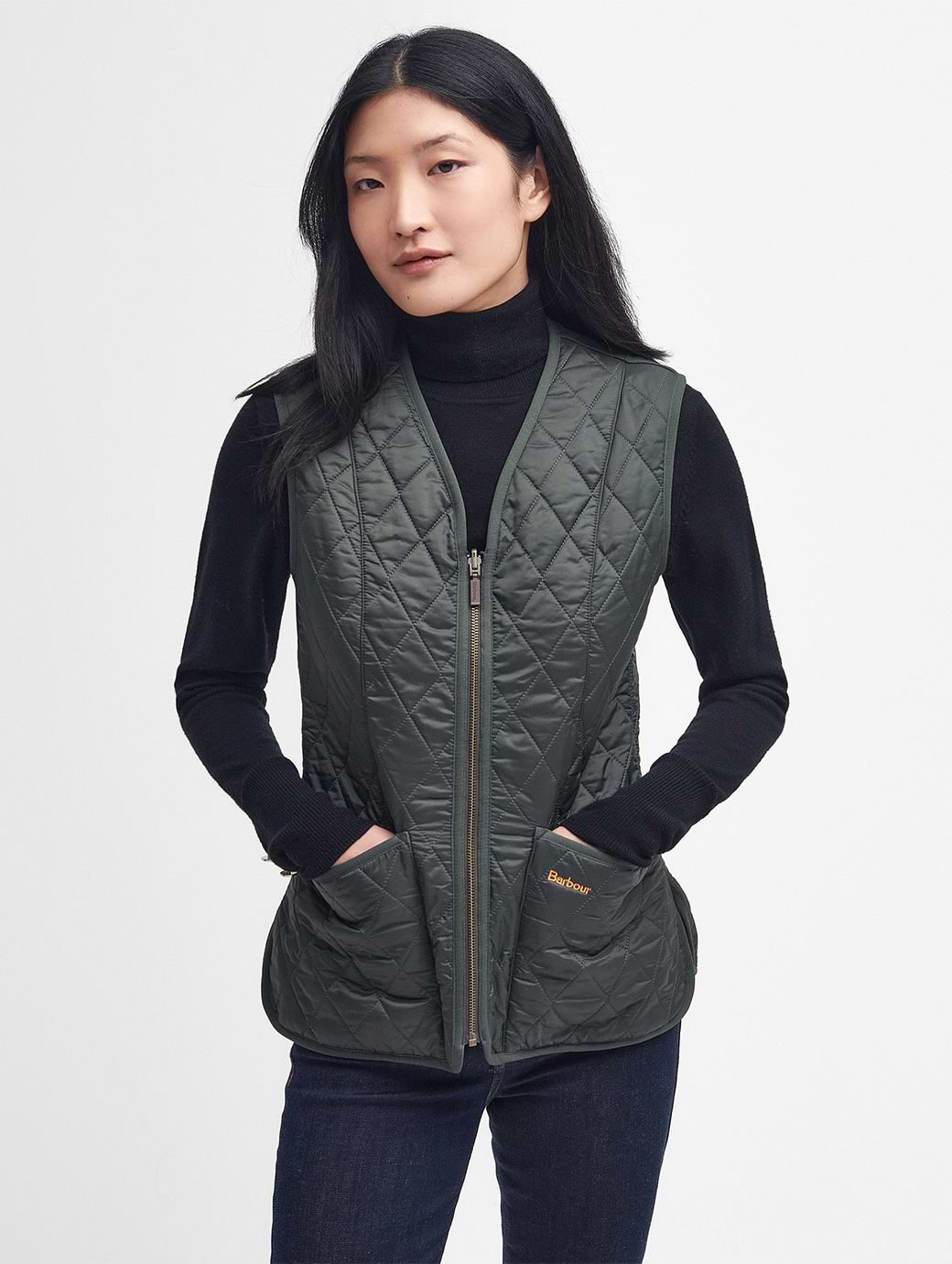 Barbour Women's Fleece Betty Liner Olive