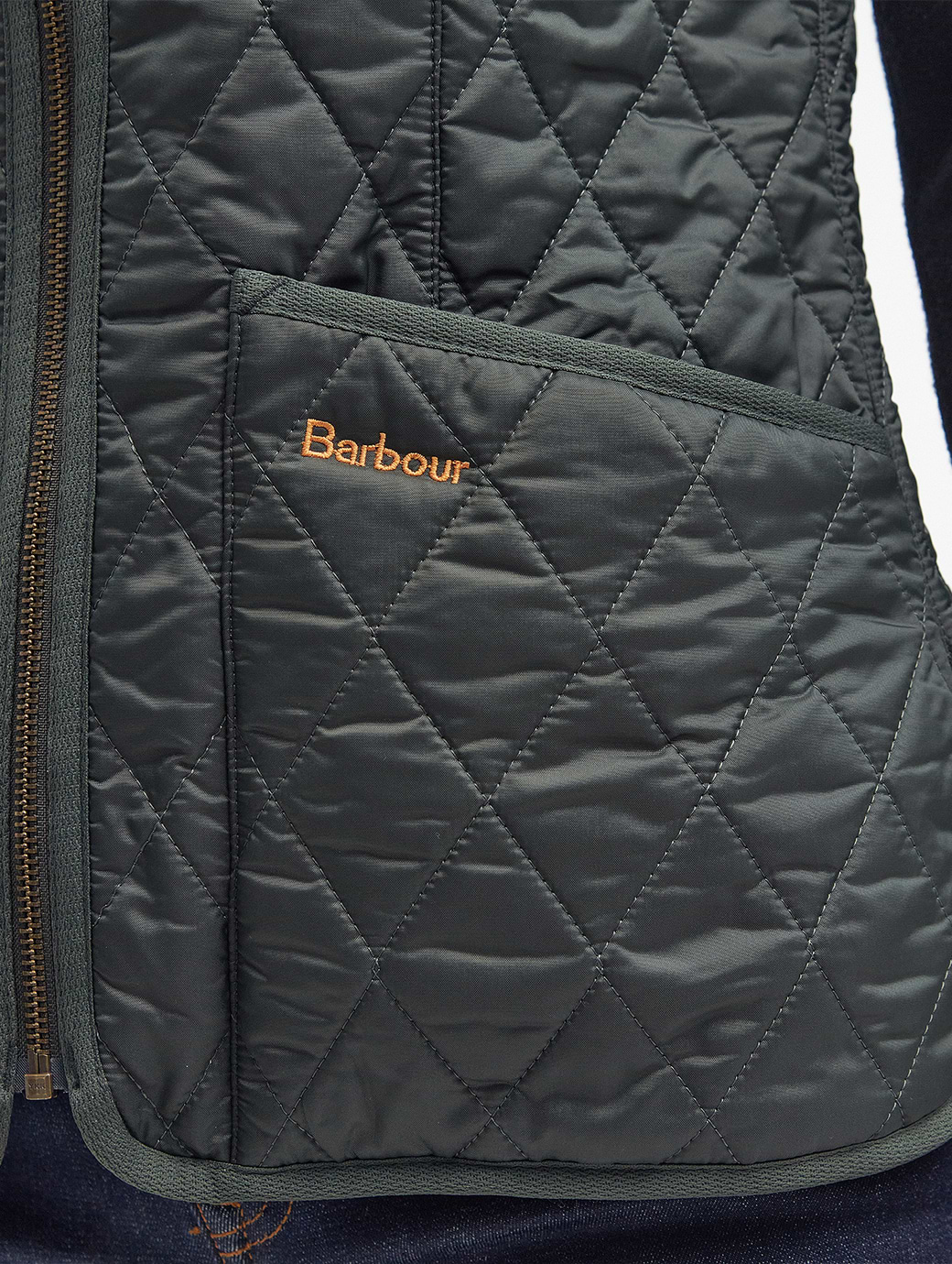 Barbour Fleece Betty Liner Olive Griggs