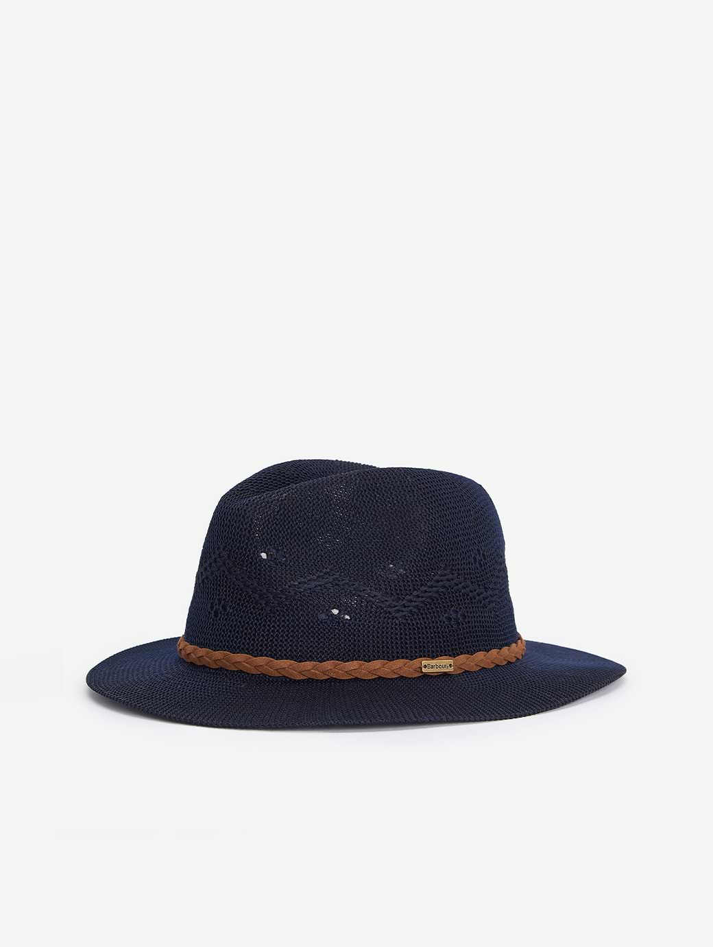 Barbour Women's Flowerdale Trilby Summer Hat Navy