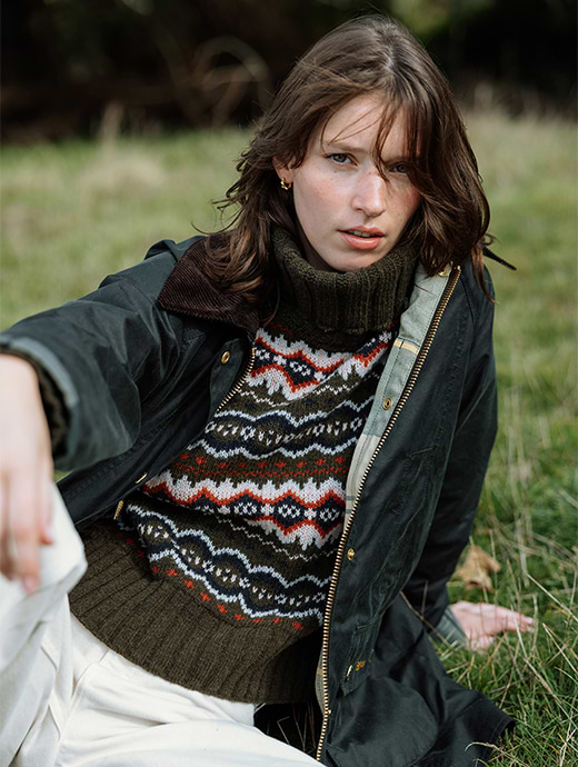 Womens barbour jumpers uk top