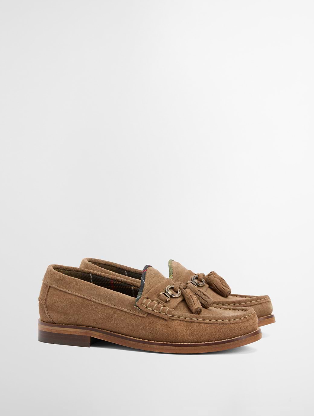 Barbour Women's Jen Loafer Taupe Suede