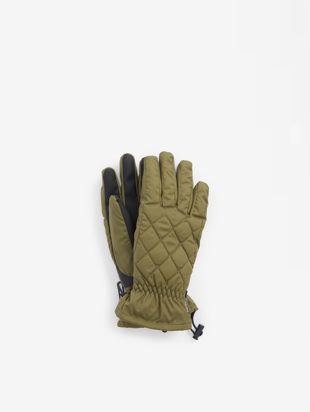 Barbour gloves womens olive best sale