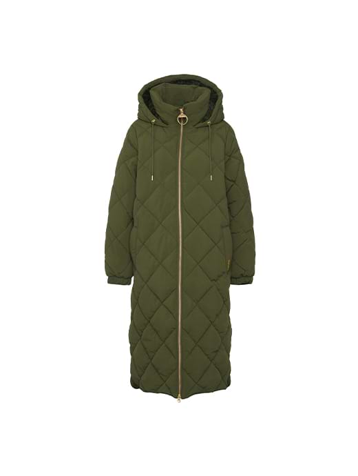 Womens barbour puffa jacket cheap