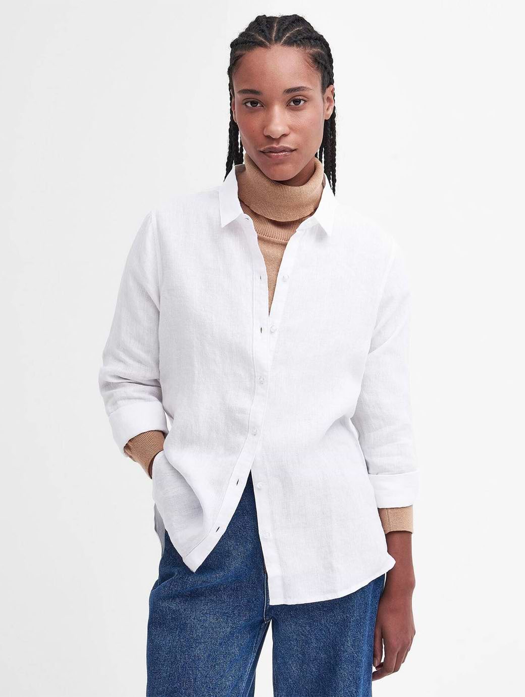 Barbour Women's Marine Shirt White