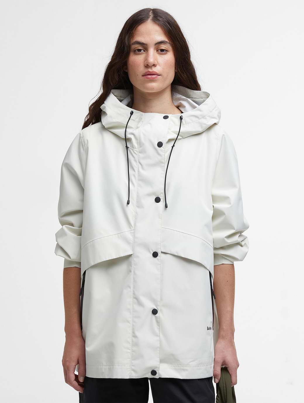 Barbour Women's Naomi Waterproof Jacket Salt