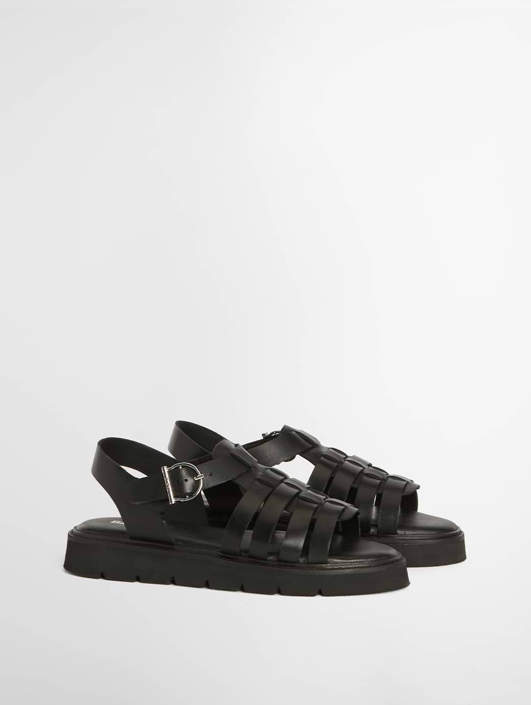 Barbour Women's Otterburn Fisherman Sandal Black