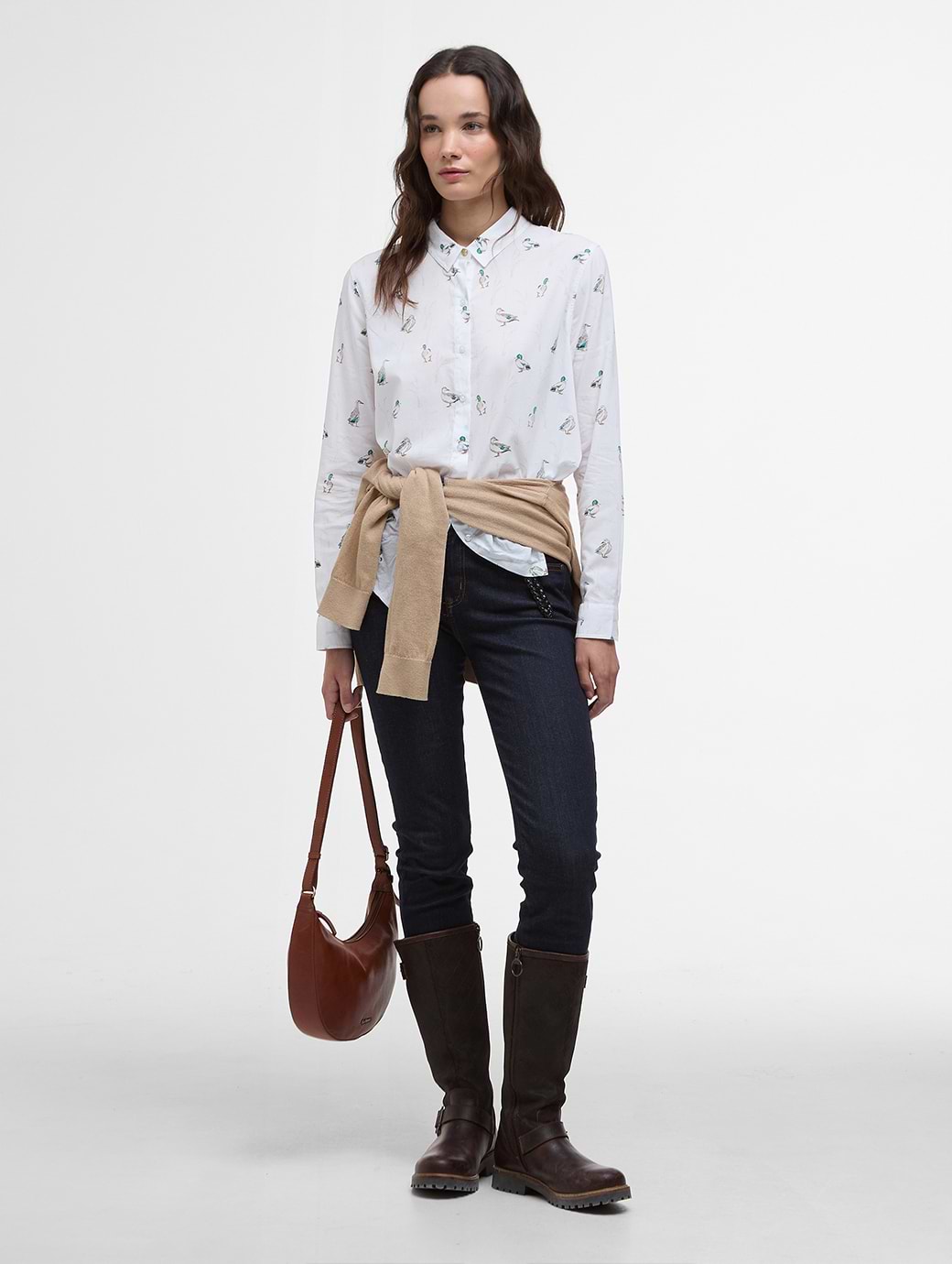 Barbour Women's Safari Shirt Duck Print