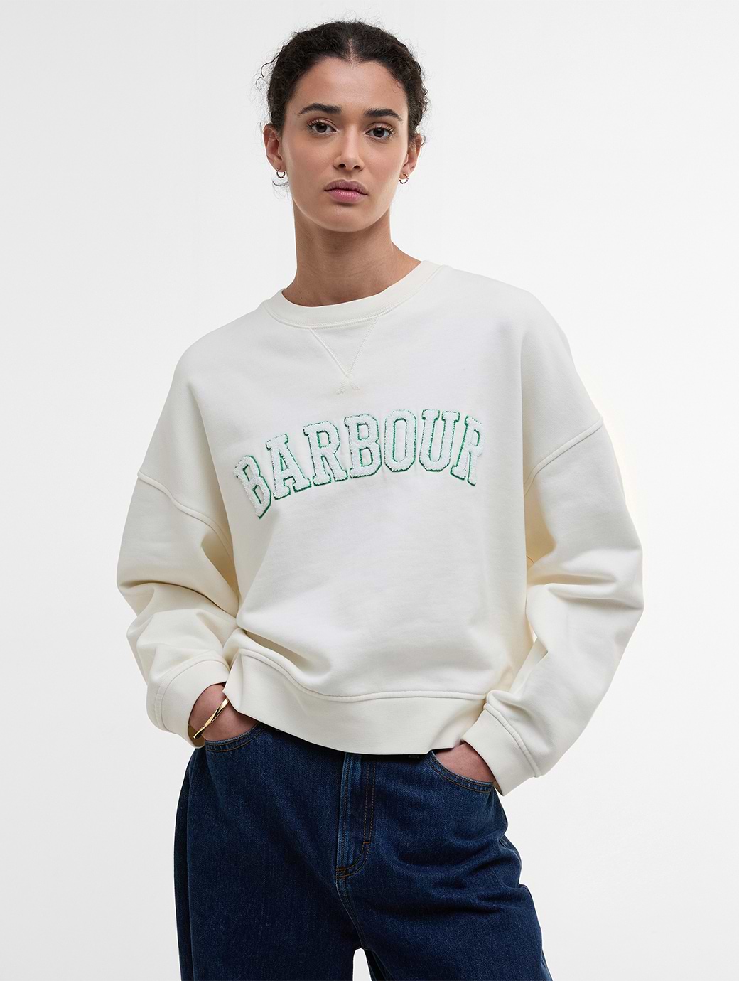 Barbour Women's Silverdale Sweatshirt Neutral