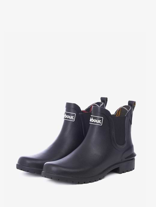 Barbour Women's Wilton Chelsea Wellingtons Black
