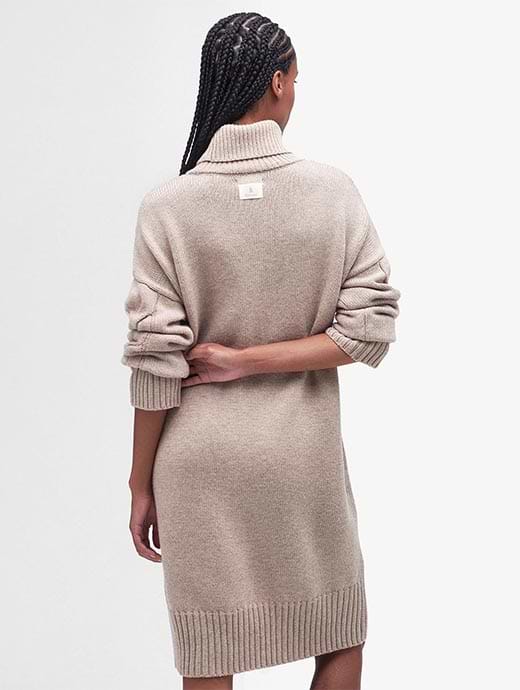 knit sweater dress long Afrodíta Greenish Long Sweater Dress main image 0