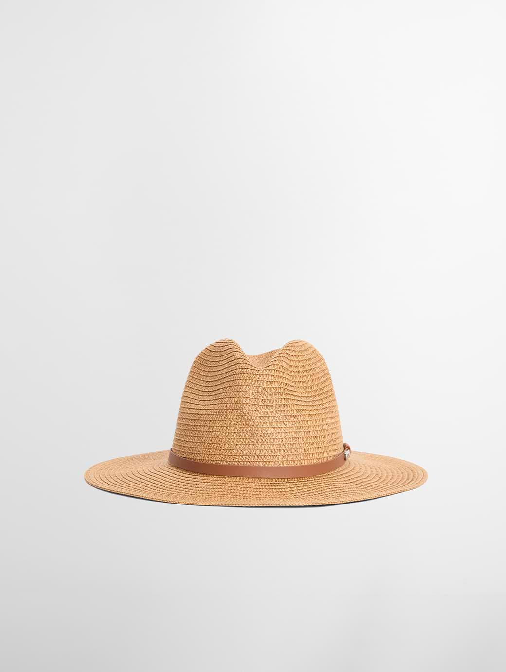 Barbour Women's Evelyn Braid Trilby Hat Tan