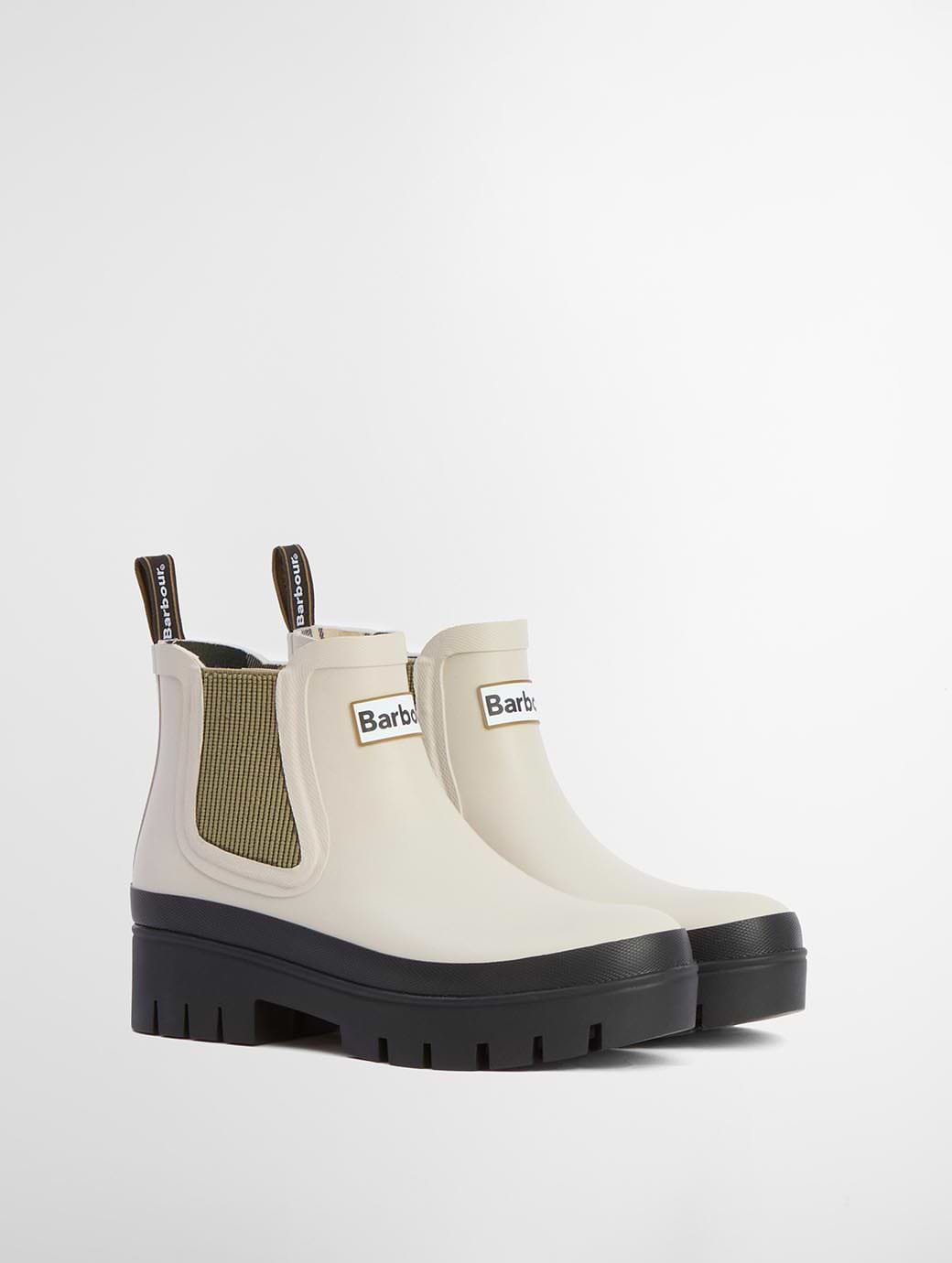 Barbour Women's Halton Chelsea Welly Light Oak