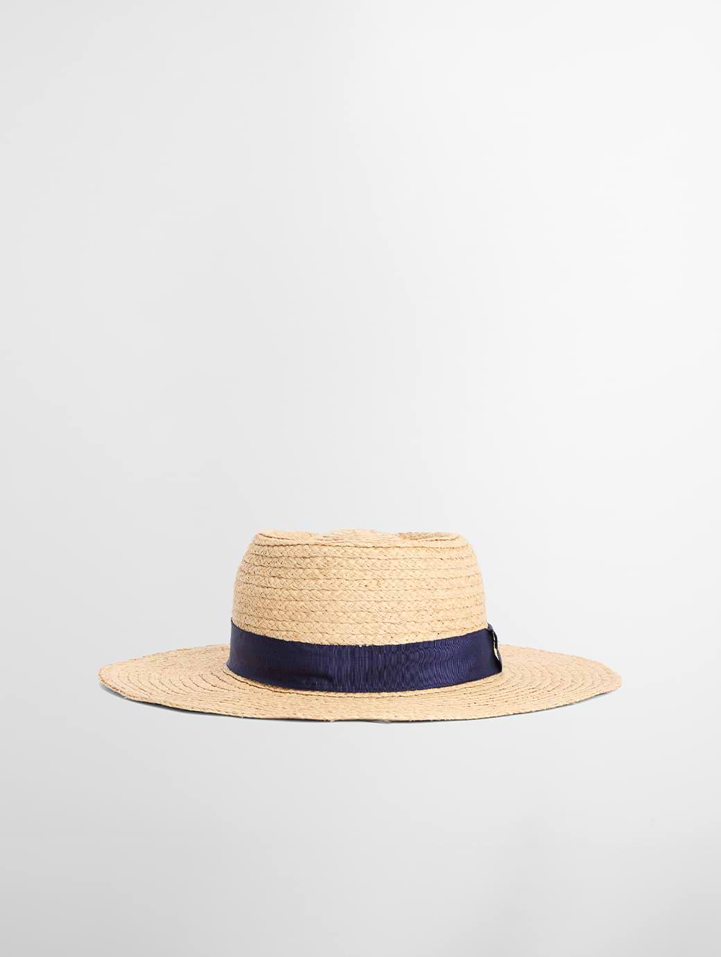Barbour Women's Lily Straw Summer Hat Natural