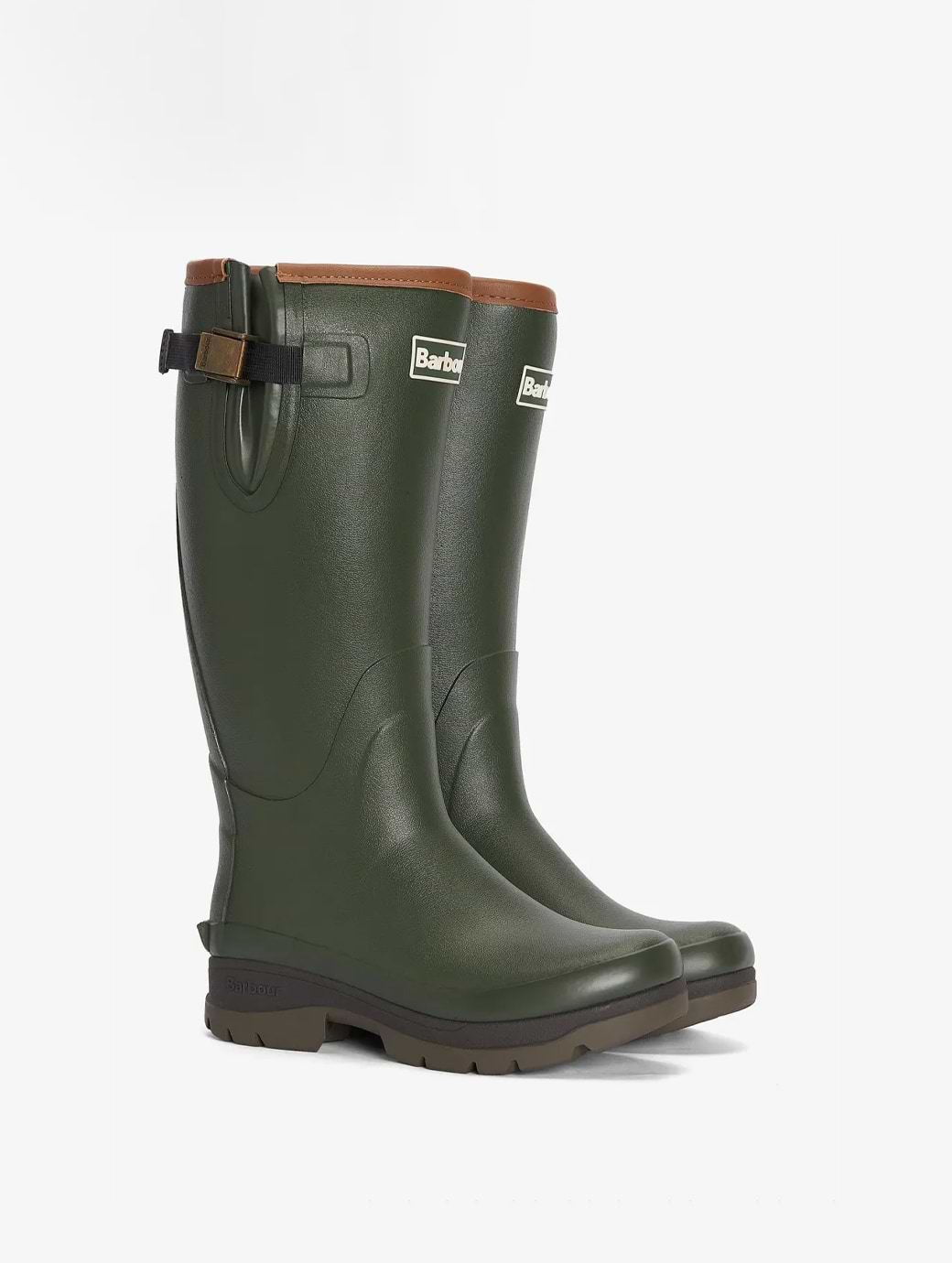 Barbour Womens Tempest Wellington Boot Olive