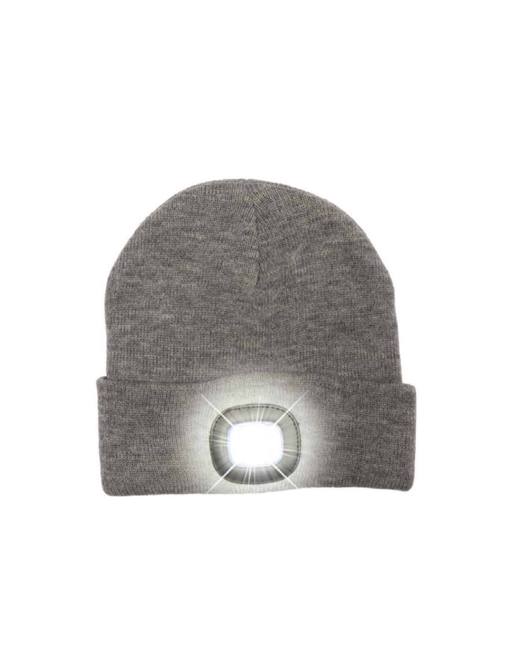 Bartleby Women's Knitted Beanie Hat With Light Grey
