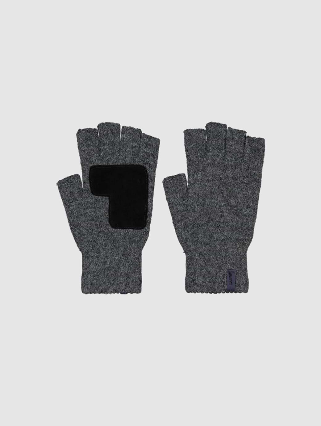 Barts Banxs Fingerless Gloves Charcoal