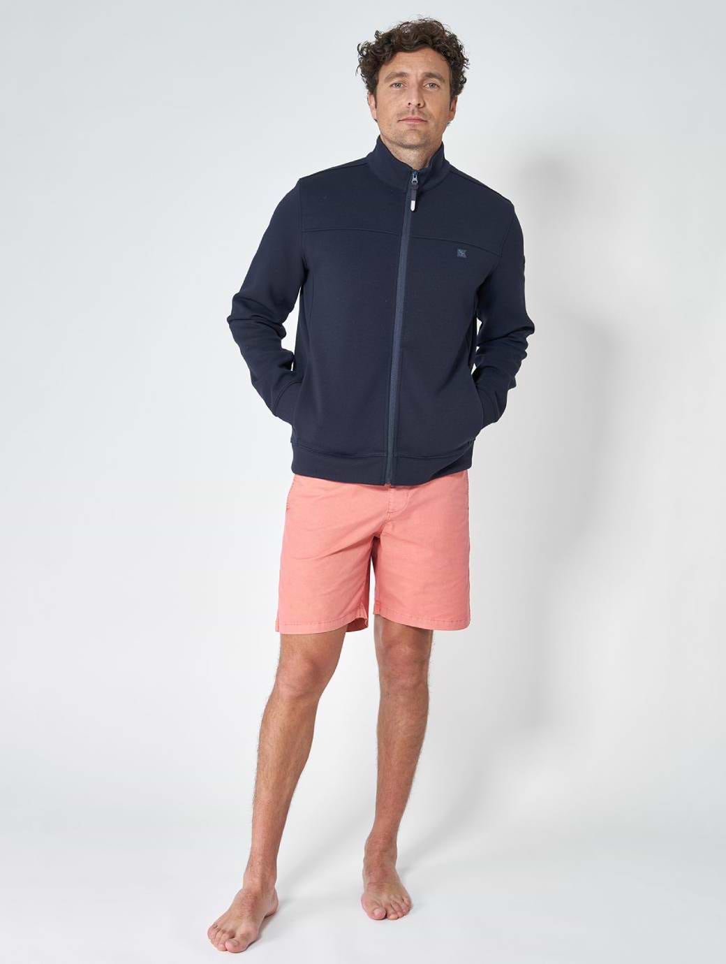 Batela Men's Interlock Jacket Navy Blue