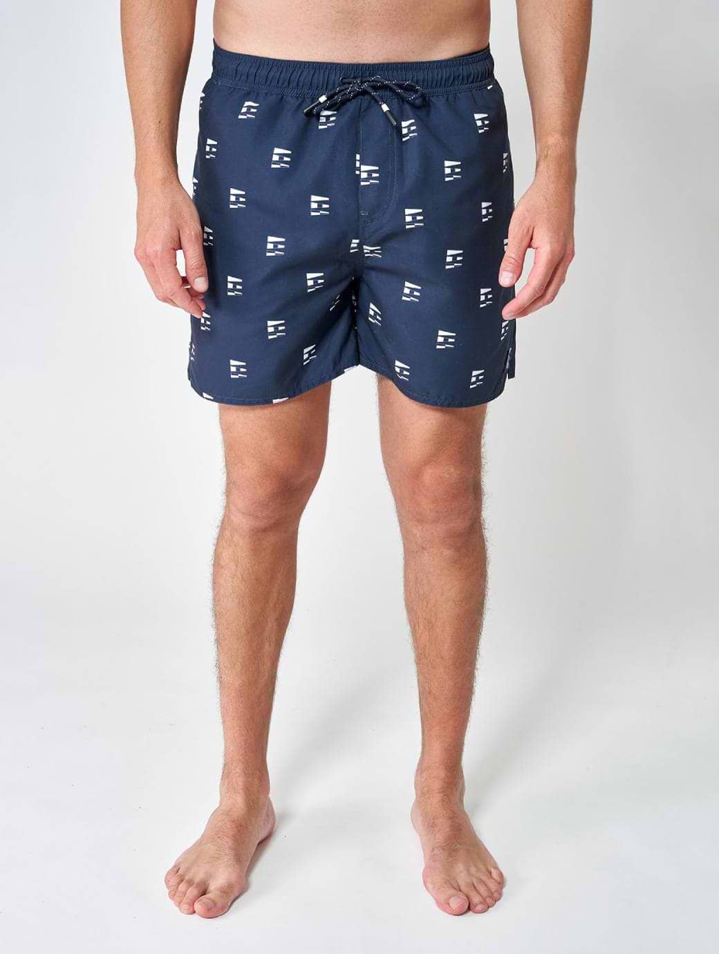 Batela Men's Swimsuit Flag Navy