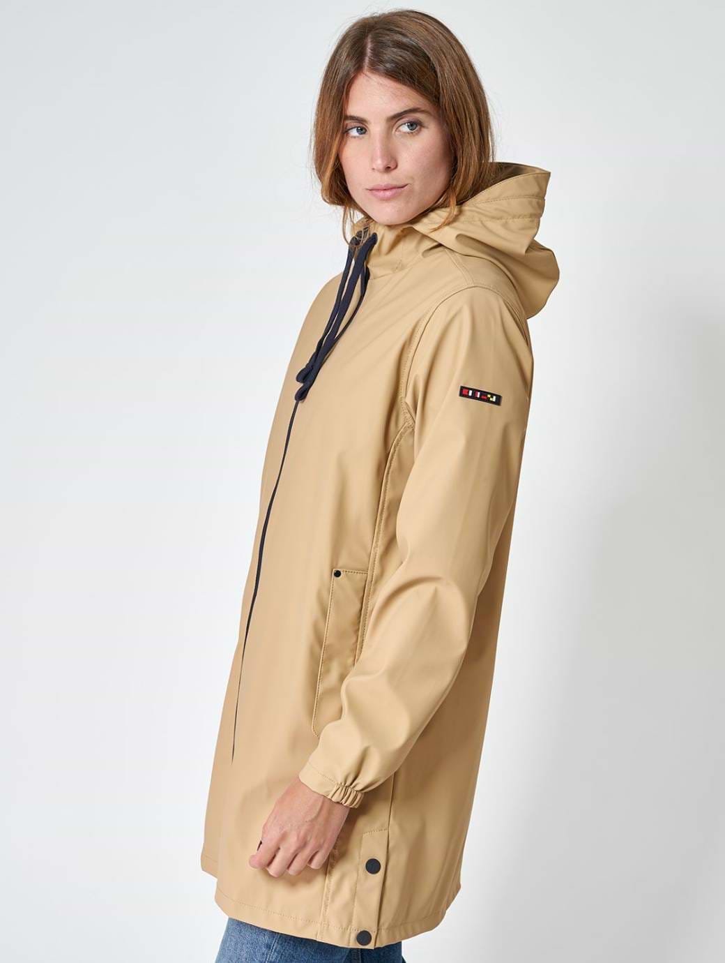 Batela Women's Long Raincoat Incense