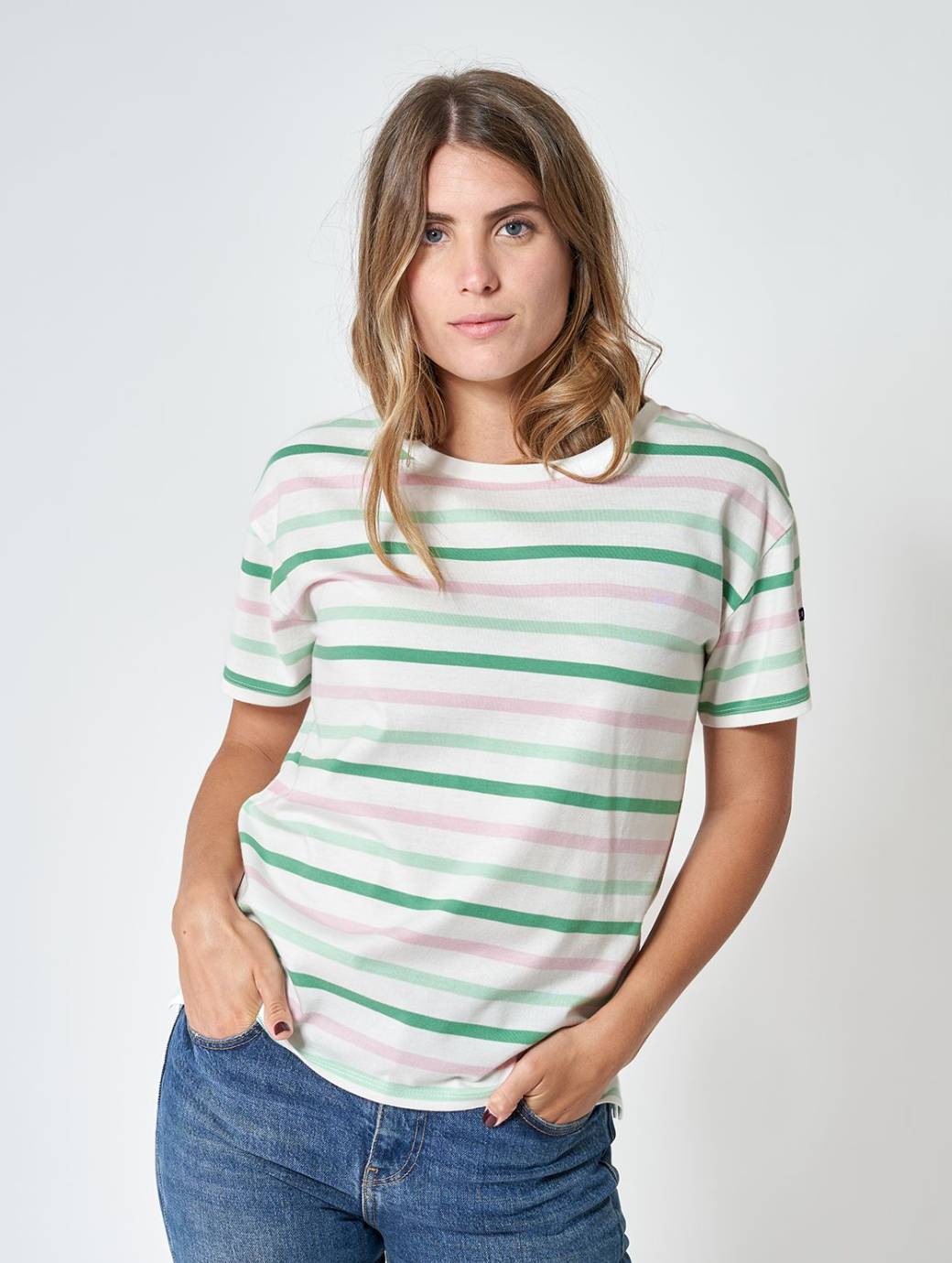 Batela Women's Marseillaise Short Sleeve Tee Multi