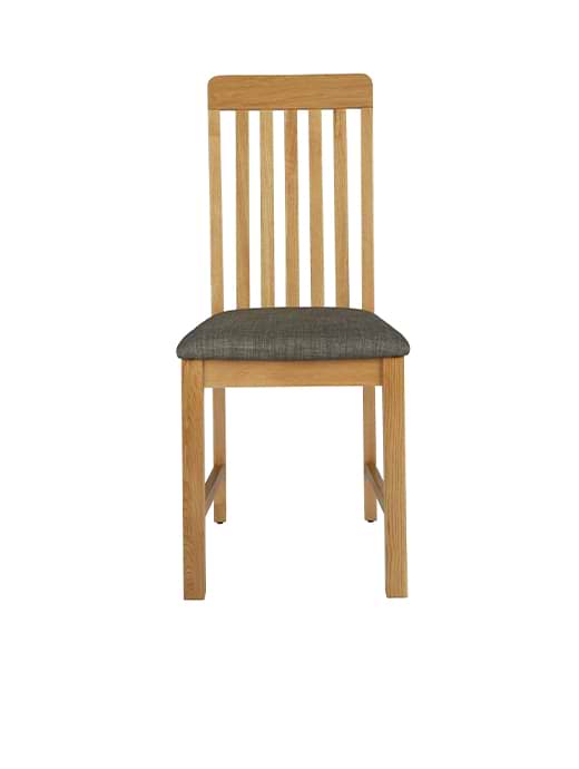 Bath Vertical Slatted Dining Chair 
