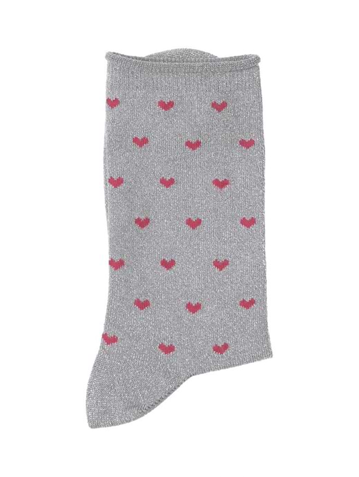 B Young Bawli Glitter Socks Pink