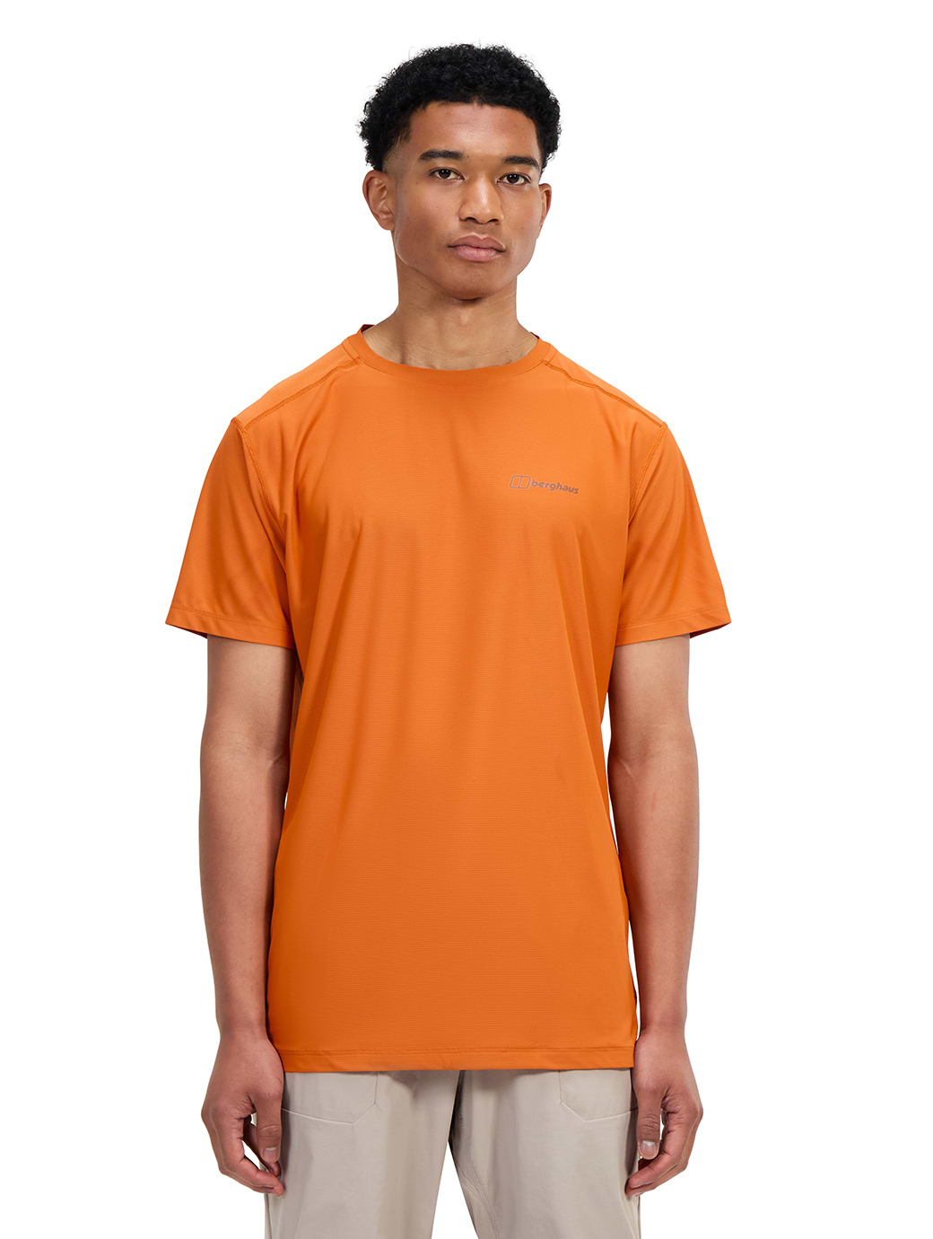 Berghaus Men's 24/7 Tech Tee Crew Blazing Fire