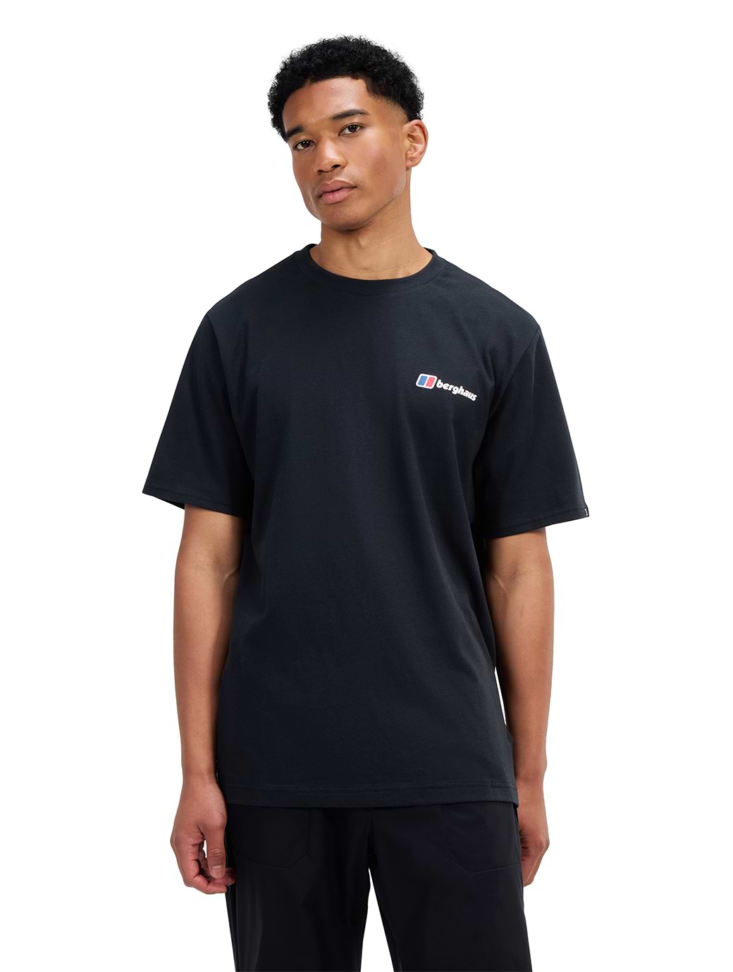 Berghaus Men's Berghaus Class Logo Tee Jet Black