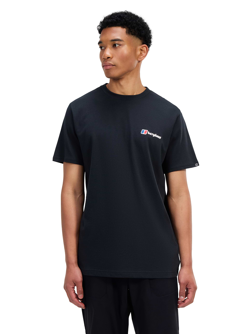Berghaus Men's Berghaus Front & Back Tee Jet Black