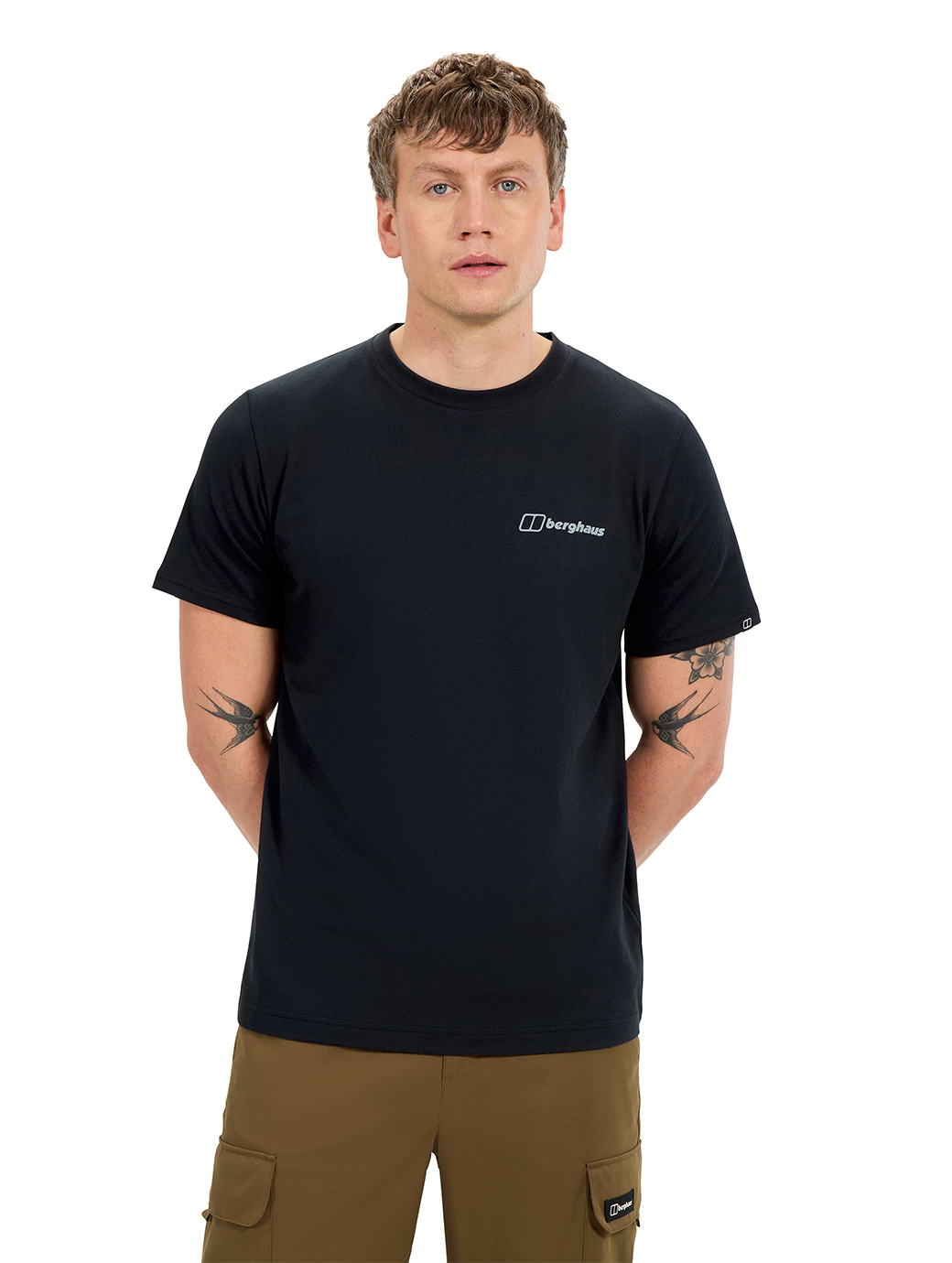 Berghaus Men's Coordinates Tee AM Black/Black
