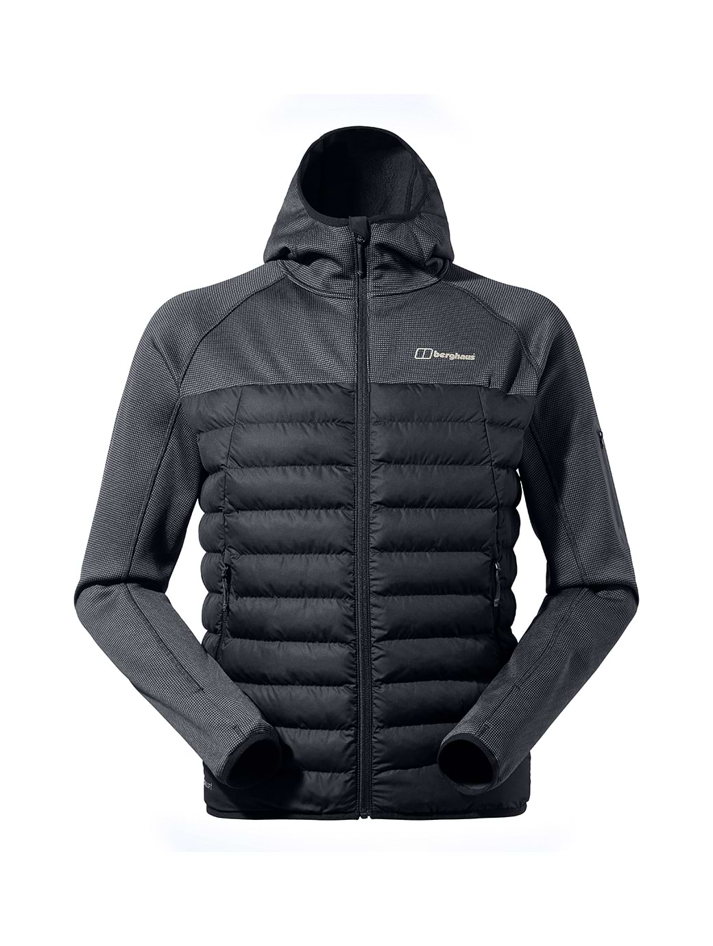 Berghaus Men's Pravitale Hybrid Jacket Black/Dark Grey