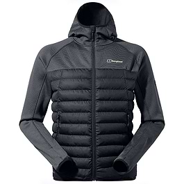 Berghaus Men's Pravitale Hybrid Jacket Black/Dark Grey